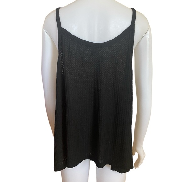 SHEIN Curve 3XL women's black pullover stretchy tank top rounded neckline summer - Picture 3 of 9